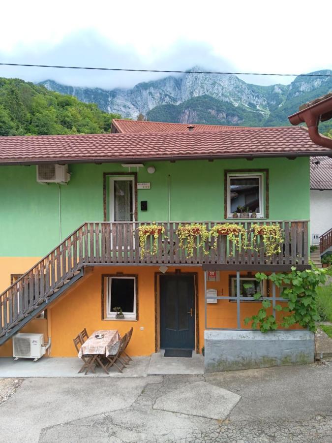 Apartma Metija Kobarid Exterior foto
